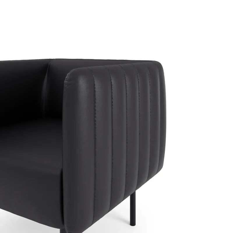 РИО Кресло тканевое черное