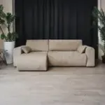 ДОЛГОЖДАННЫЙ ОТПУСК Диван угловой, бежевый