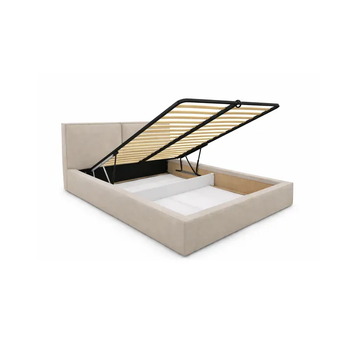 ЭНЕРГИЯ УТРА Двухспальная кровать, бежевая
