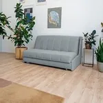 ВЕНЕЦИЯ Складная кровать светло-серая, 200