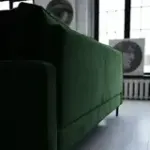 Хорошее настроение Диван прямой, лиственно-зеленый