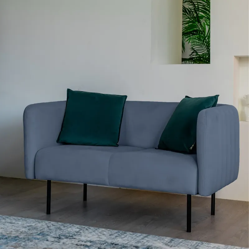 РИО Диван прямой синий