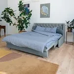 РИЧМОНД Складная кровать светло-серая, 185