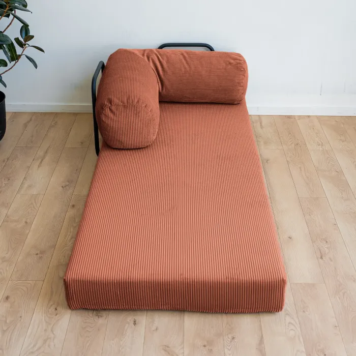 ПОЛЕЗНАЯ ПРИВЫЧКА Диван прямой, терракотовый
