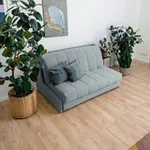 РИЧМОНД Складная кровать светло-серая, 160