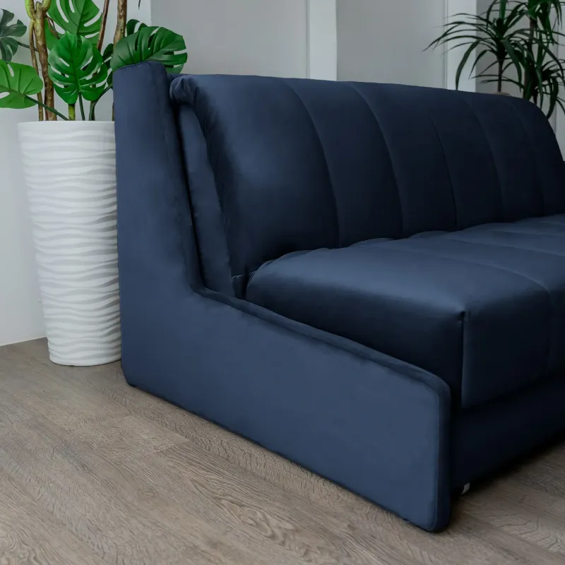 РИЧМОНД Складная кровать темно-синяя, 125