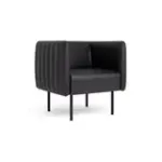 РИО Кресло тканевое черное