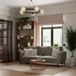 СЧАСТЛИВЫЙ ДЕНЬ Диван прямой, серый