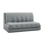 ГАРМОНИЯ СНА Кровать-диван прямой светло-серый, 160, ППУ