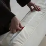 Хорошее настроение Диван прямой, молочный