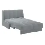 ВЕНЕЦИЯ Складная кровать светло-серая, 125