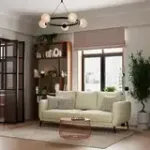 СЧАСТЛИВЫЙ ДЕНЬ Диван прямой, молочный