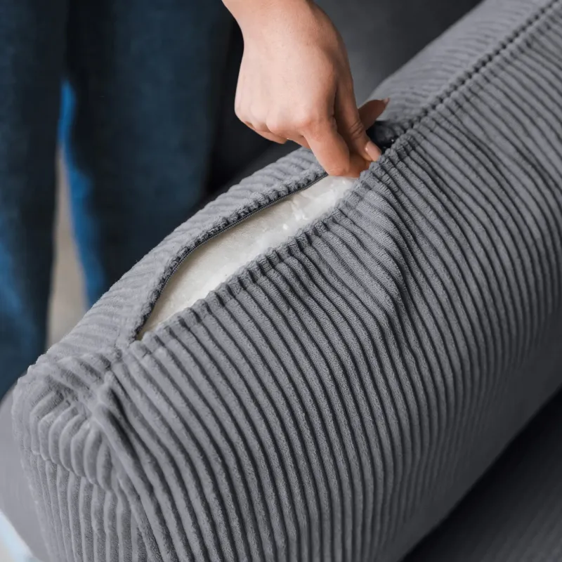 ДОЛГОЖДАННЫЙ ОТПУСК Диван угловой, серый ДОЛГОЖДАННЫЙ ОТПУСК Диван угловой, серый