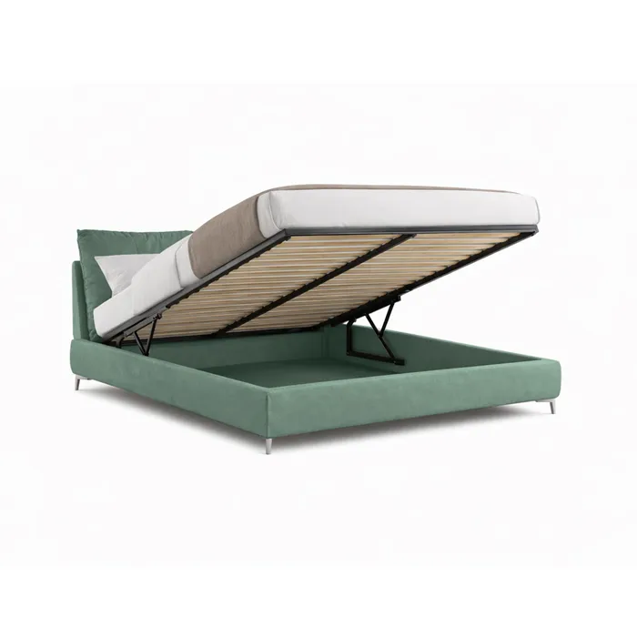 ВЕЧЕРНАЯЯ СКАЗКА Двухспальная кровать, зеленая