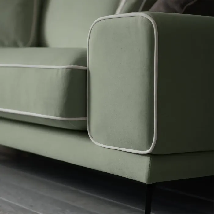 Солнечное побережье Диван угловой, мятный