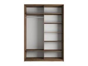 Прайм Шкаф-купе двухдверный с зеркалом, 120х230, Золотистый