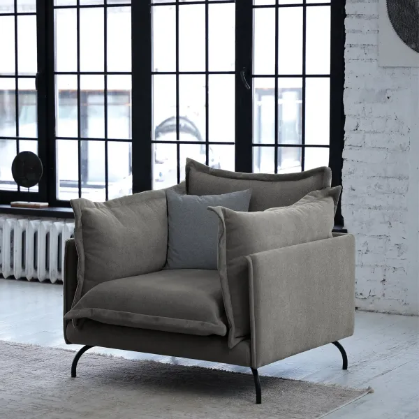 Облако комфорта Кресло, серый