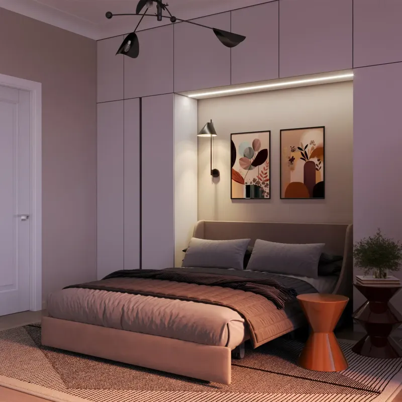 ТОКИО Складная кровать бежевая, 160 ППУ