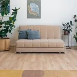 ВЕНЕЦИЯ Складная кровать светло-бежевая, 185