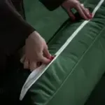 Хорошее настроение Диван прямой, лиственно-зеленый