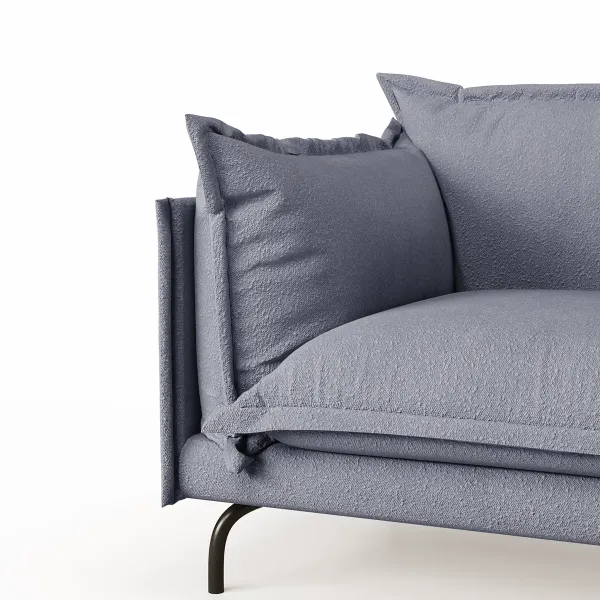 Облако комфорта Кресло, серо-синий