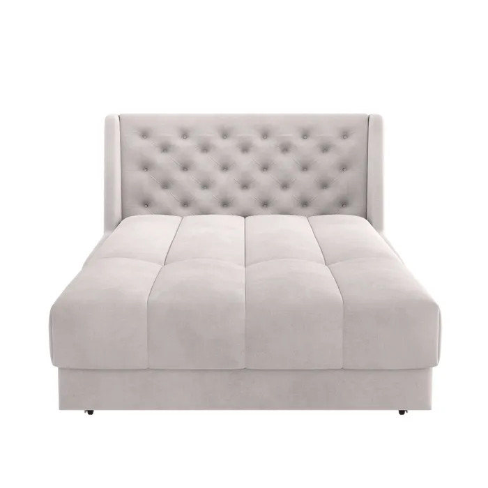 РИЧМОНД Складная кровать серо-бежевая, 125