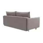 СКАНДИ Диван тканевый прямой розовый