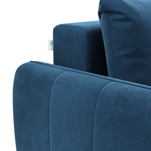 СЧАСТЛИВЫЙ ДЕНЬ Диван прямой, синий