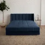 ВЕНЕЦИЯ Складная кровать темно-синяя, 160