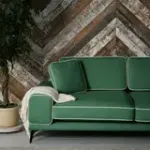 Солнечное побережье Диван угловой, зеленый