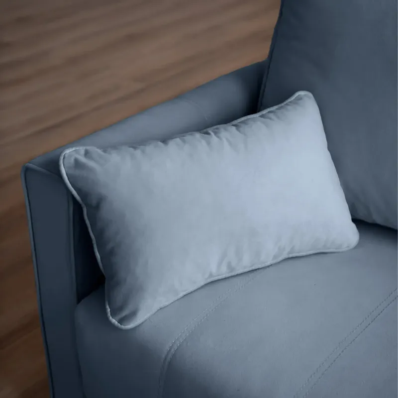 РИМИНИ Диван прямой синий РИМИНИ Диван прямой синий