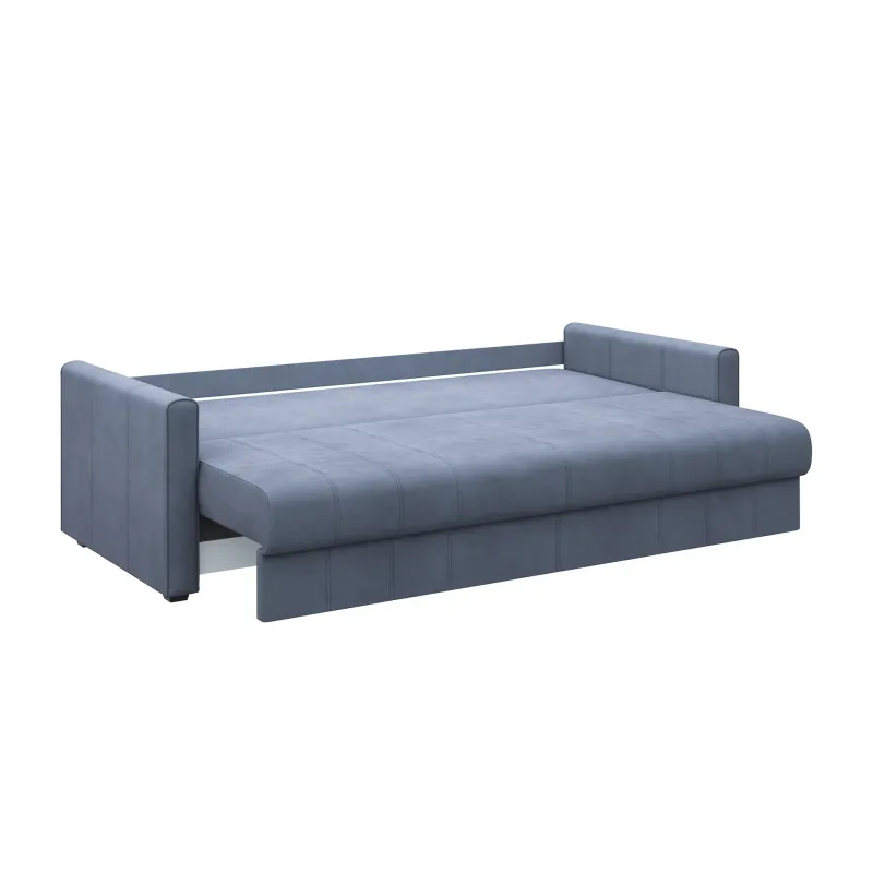 РИМИНИ Диван прямой синий РИМИНИ Диван прямой синий