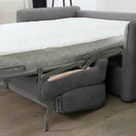 ПРОСТОЕ СЧАСТЬЕ Диван прямой графитовый