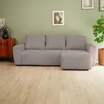 ФОРМУЛА УЮТА Диван угловой, серо-коричневый