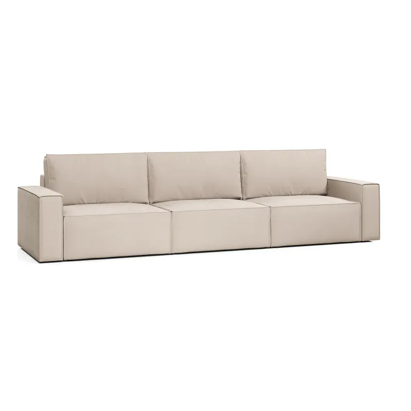 КОРСО XL Диван тканевый прямой бежевый КОРСО XL Диван тканевый прямой бежевый