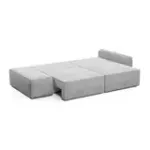 ПОРТЛЕНД Диван прямой с банкеткой светло-серый