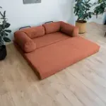 ПОЛЕЗНАЯ ПРИВЫЧКА Диван прямой, терракотовый