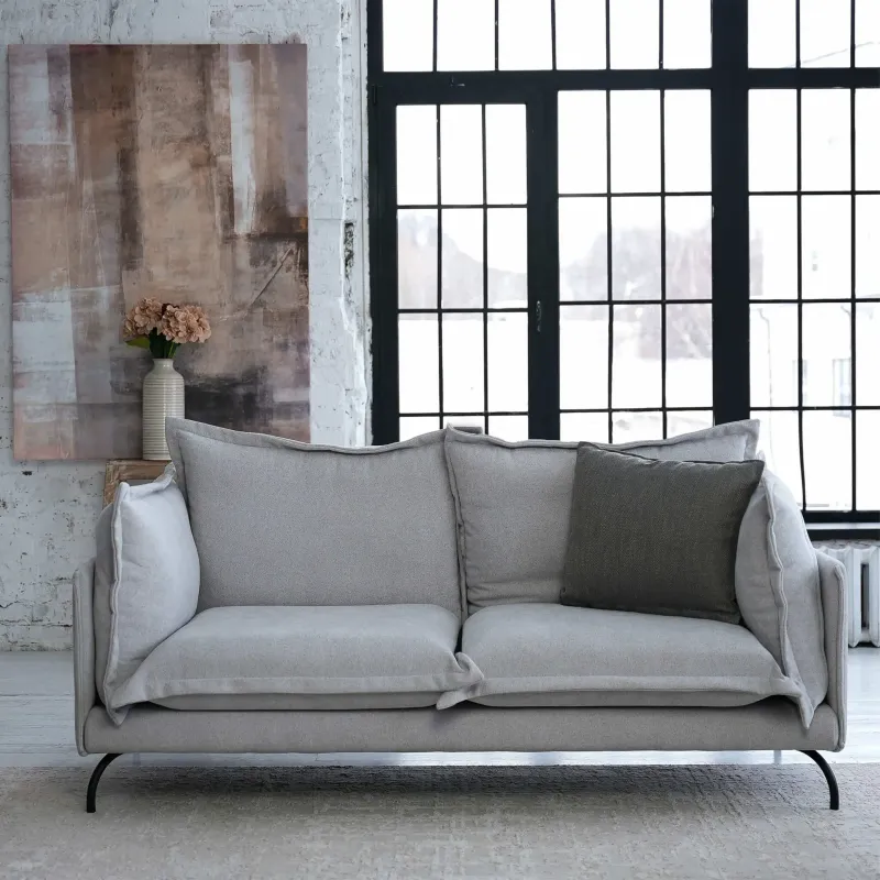 Облако комфорта Диван прямой, галечный серый