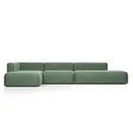 НОВЫЕ ЭМОЦИИ XL Диван угловой, темно-зеленый