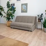 ВЕНЕЦИЯ Складная кровать серо-бежевая, 145