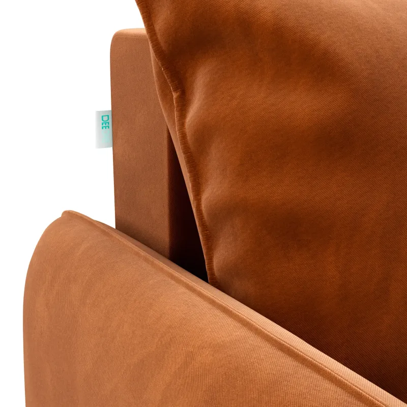 ПОРТЛЕНД Кресло-кровать терракотовое ПОРТЛЕНД Кресло-кровать терракотовое