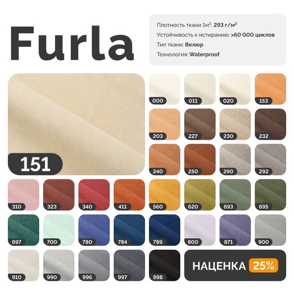 РИЧМОНД Складная кровать темно-синяя, 185