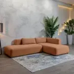 НОВЫЕ ЭМОЦИИ Диван угловой, терракотовый