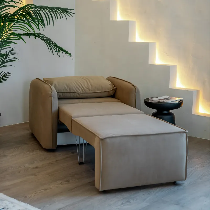 ПОРТЛЕНД Кресло-кровать бежевое