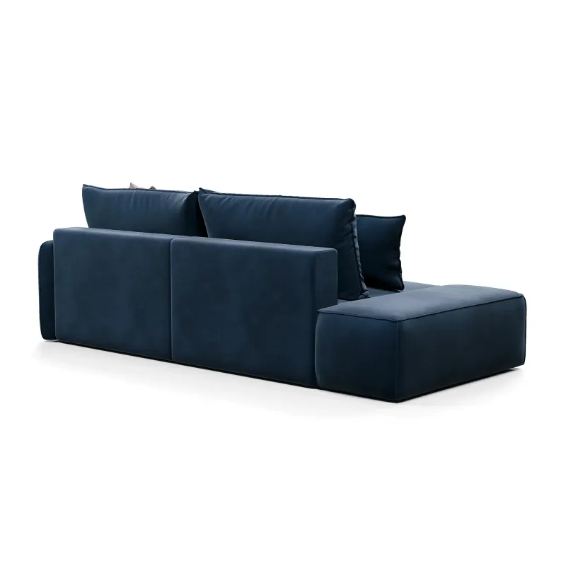 ПОРТЛЕНД Диван прямой с банкеткой синий ПОРТЛЕНД Диван прямой с банкеткой синий