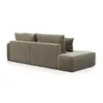 ПОРТЛЕНД Диван прямой с банкеткой бежевый