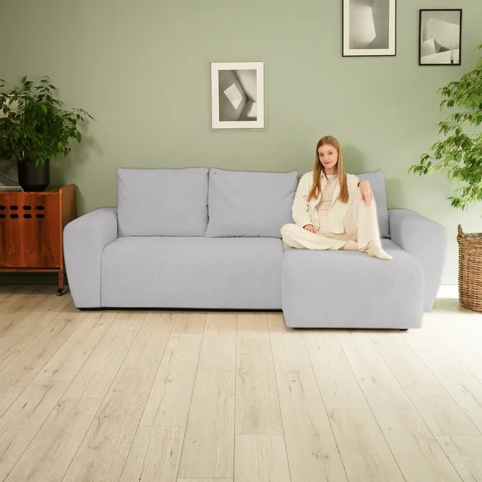 ФОРМУЛА УЮТА Диван угловой, серый