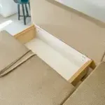 Корсо Лайт Диван прямой Cilium Cream