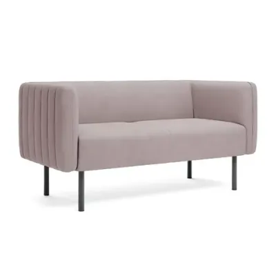 РИО Диван прямой розовый