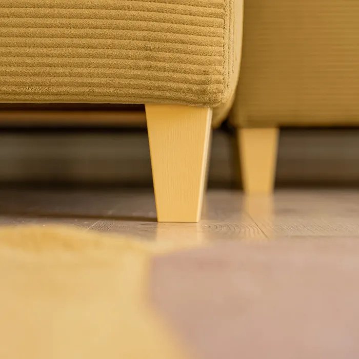 РАЙСКИЙ УГОЛОК Диван угловой горчичный